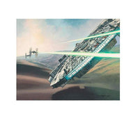 Falcon Chase by Rodel Gonzalez (wrapped canvas collectible), Star Wars-Canvas Collectible,Giclee On Canvas,No Frame,Rodel Gonzalez,Star Wars