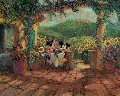 Tuscan Love by James Coleman (fine art poster)-Disney,Disney Fine Art Posters,Framing Optional,James Coleman