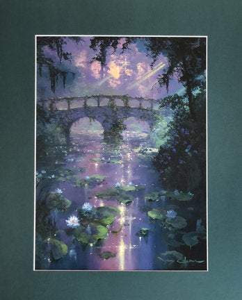 The Silence of Light by James Coleman (matted print)-James Coleman,Matted Prints,No Frame