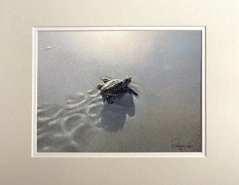 First Light by Rodel Gonzalez (matted print)-Matted Prints,No Frame,Rodel Gonzalez