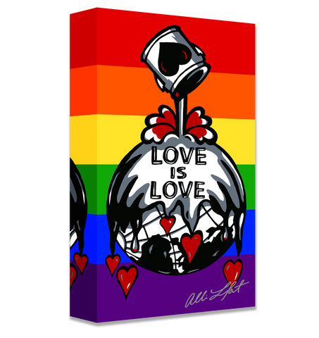 Love is Love-James Coleman Studios Shop-Allison Lefcort,Canvas Collectible,fota,FOTA2022,Giclee On Canvas,NEW,No Frame,wrapped canvas