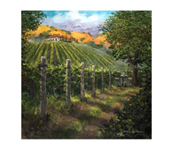 Almost Harvest Time by James Coleman (framed LE canvas giclee)-fota,Framed Art,Giclee On Canvas,James Coleman,le