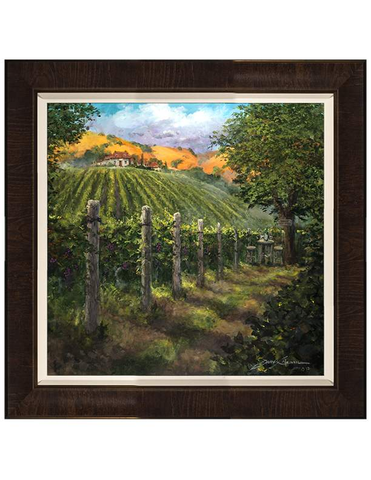 Almost Harvest Time by James Coleman (framed LE canvas giclee)-fota,Framed Art,Giclee On Canvas,James Coleman,le