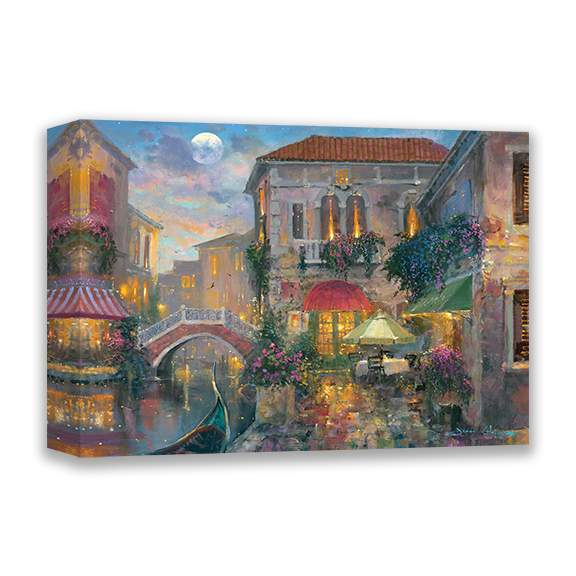 An Evening In Venice by James Coleman (wrapped canvas collectible