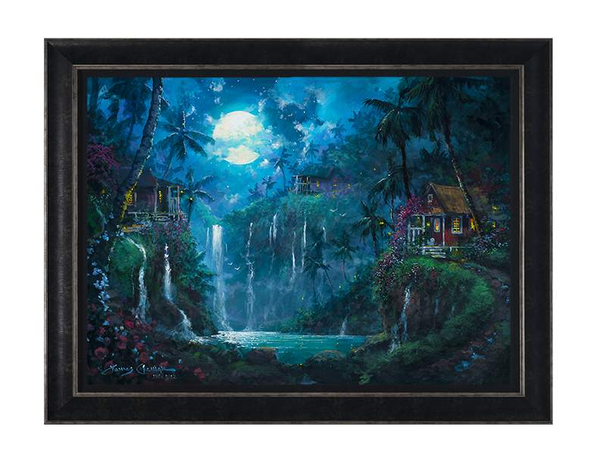 ２１５７❣️　James Coleman Night Paradise James Coleman Night Paradise 1997 Original Giclee on Canvas