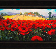 Full Bloom Fragrance by James Coleman (framed canvas giclee)-fota,Framed Art,Giclee On Canvas,James Coleman,le,new