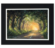 Lighting The Way Home by James Coleman (matted print)-James Coleman,Matted Prints,No Frame