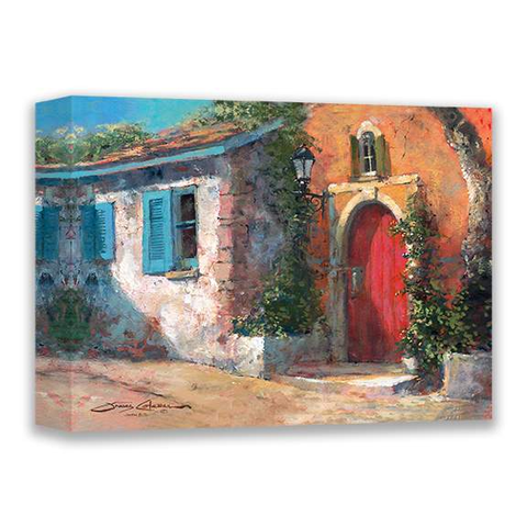 Red Door by James Coleman (wrapped canvas collectible)-Canvas Collectible,Giclee On Canvas,James Coleman,No Frame