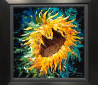 "Sunflower"-James Coleman-Flowers,FOTA2022,Framed Art,James Coleman,le,metal prints,NEW,OPTION Set 1 Master