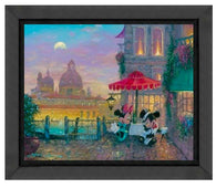 Mickey and Minnie in Venice by James Coleman (fine art poster), Disney-James Coleman Studios Shop-Disney,Disney Fine Art Posters,Giclee On Paper,James Coleman