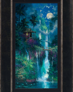 "Majestic Falls"-James Coleman-fota,FOTA2022,Framed Art,Giclee On Canvas,James Coleman,le,NEW