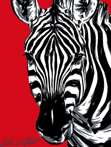 Zebra-James Coleman Studios Shop-Allison Lefcort,fota,FOTA2022,Matted Prints,NEW