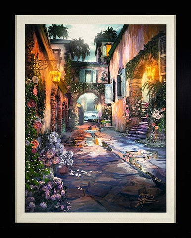 Path to Tranquility by Joel Payne (framed canvas giclee)-Canvas Collectible,fota,Framed Art,Giclee On Canvas,joelpayne,le,Limited Edition