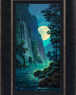 Pale Moon Glow-James Coleman Studios Shop-fota,FOTA2022,Framed Art,Giclee On Canvas,le,NEW,Rodel Gonzalez