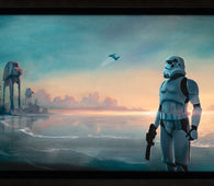 Scarif Forces by Rob Kaz (wrapped canvas collectible), Star Wars