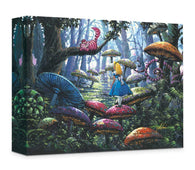 Alice In Wonderland ''A Smile You Can Trust'' by Rodel Gonzalez, Giclée on Canvas, Disney Treasure-Canvas Collectible,Disney,Giclee On Canvas,No Frame,Rodel Gonzalez