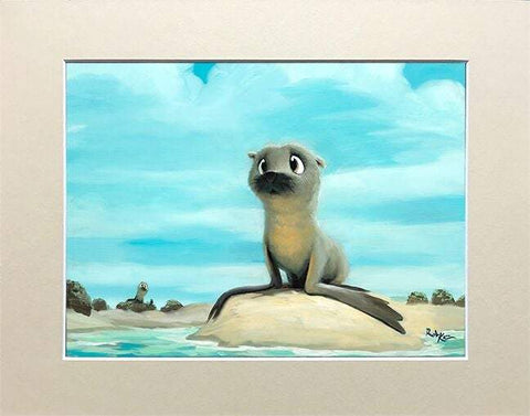 Pepper by Rob Kaz (matted print)-Matted Prints,new,No Frame,Rob Kaz