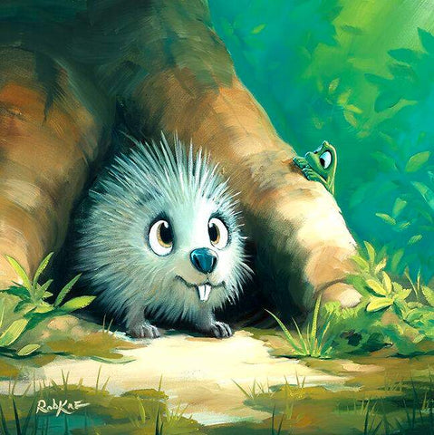 Quill You Be My Friend by Rob Kaz (metal print)-metal prints,new,No Frame,Rob Kaz