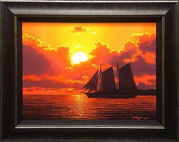 アラジン＆ジャスミン【Sunset Romance】サンセットロマンス　セル画 ディズニー限定セル画】アラジン＆ジャスミン Sunset Romance